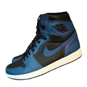 Jordan 1 Retro High OG Dark Marina Blue Size 11 555088 404